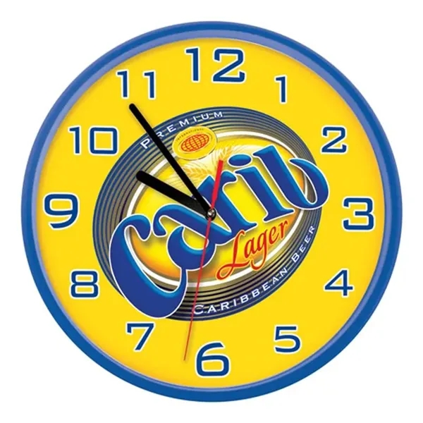 Blue color option for 10" Round Wall Clock