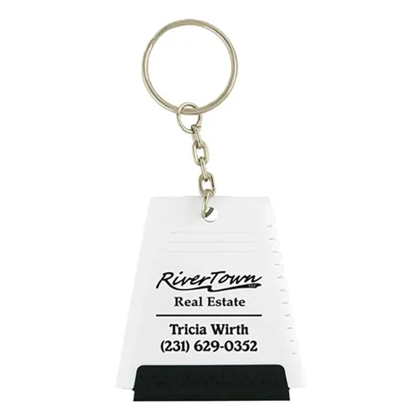 White color option for Mini Ice Scraper Key Ring