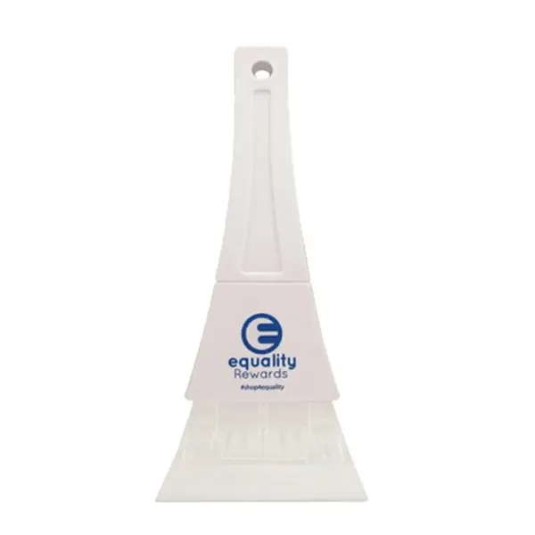 White-Clear color option for Heavy Duty Ice Scraper
