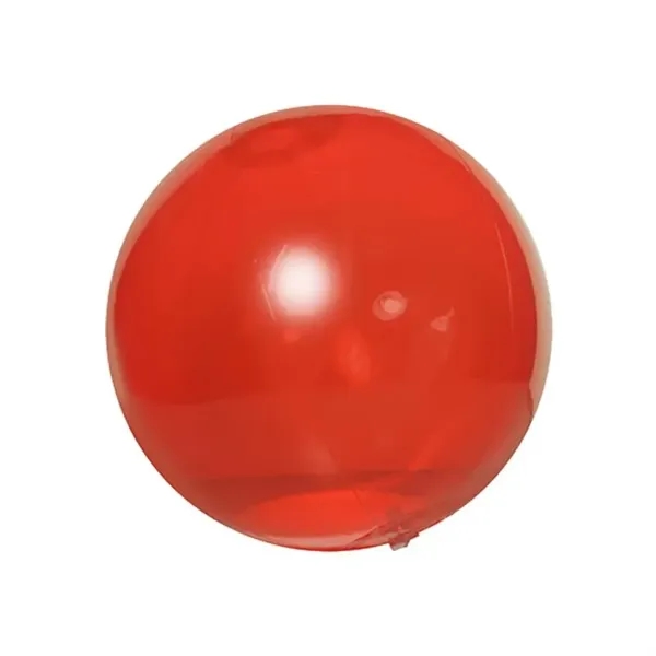 Translucent Red color option for 12" Classic Beach Ball