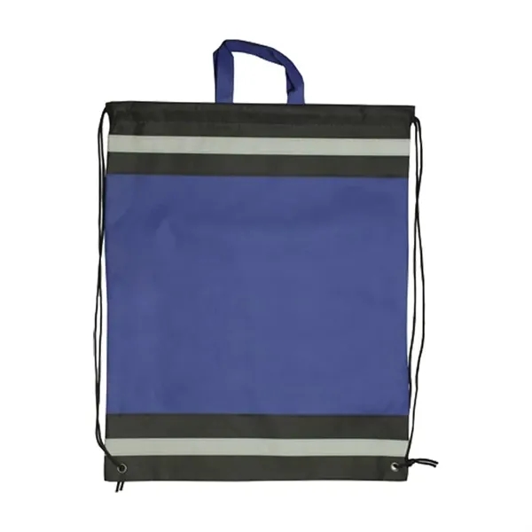 Royal Blue-Black color option for Large Non Woven Reflective Sports Pack