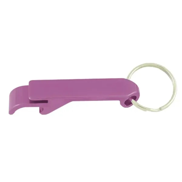 Purple color option for Aluminum Bottle/Can Opener With Key Ring
