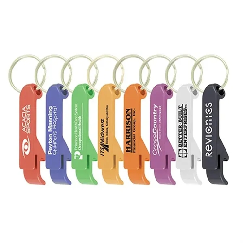 Main photo of Aluminum Bottle/Can Opener With Key Ring