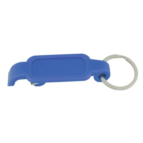 Blue color option for Bottle/Can Opener Key Ring (3/4"X2 1/2"X1/2")