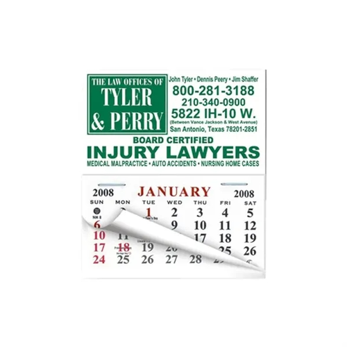 Main photo of 2" X 3 1/2" Calendar Pad Magnet