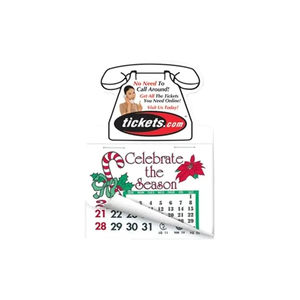 Photo of Telephone Shape Calendar Pad Magnets With Tear Away Calendar