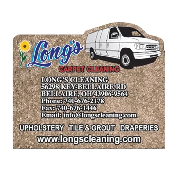 Multi Color color option for 2.5"X3" Delivery Van Stock Shape Vinyl Magnet   30mil