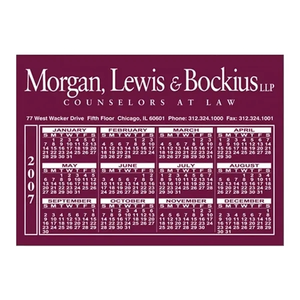Photo of 5"X7" Calendar Magnet Custom Imprinted Magnets   20mil