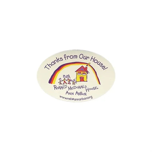 Photo of 2.25" X 3.25" Oval Vinyl Refrigerator Magnet   20mil
