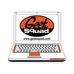 Photo of Laptop Shape Vinyl Magnet  30 Mil