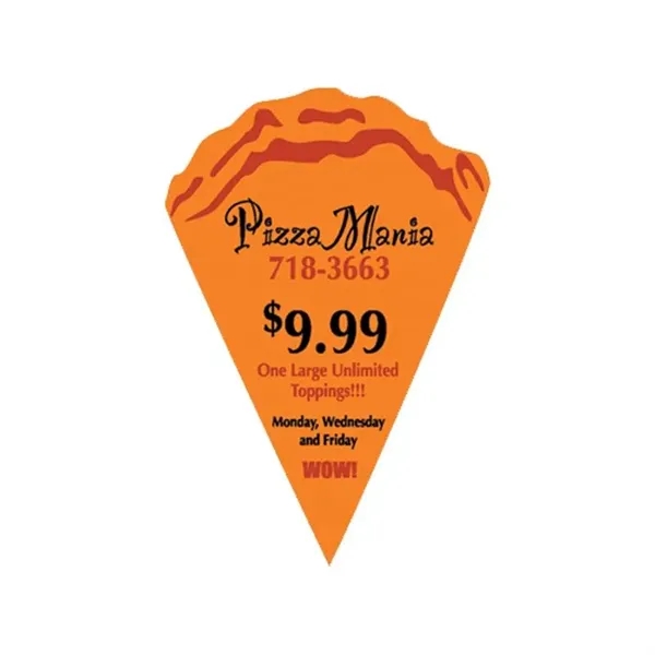 Multi Color color option for Pizza Slice Stock Shape Magnet   20mil