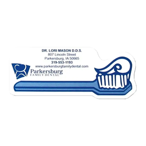 Photo of Toothbrush Shape Vinyl Magnet   20mil