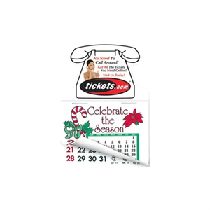 Photo of Telephone Shape Calendar Pad Sticker W/Tear Away Calendar