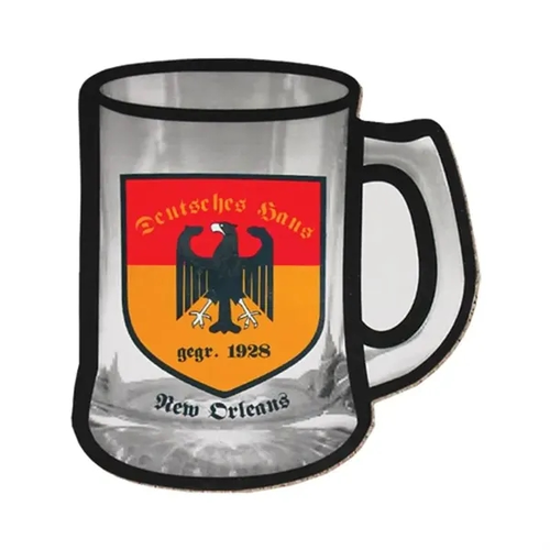 Main photo of 4" Mug Shape Deluxe Coaster With Cork Lining