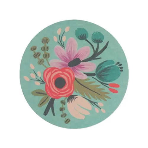 Main photo of 4" Round Full Color 40 Pt Pulp Board Coaster