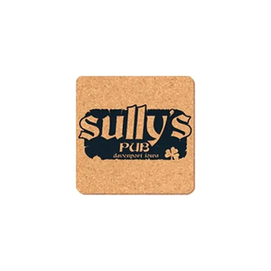 Photo of 4" Square Cork Coasters