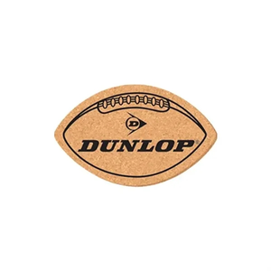 Photo of 4 1/4" X 5 1/4" Football Shape Cork Coasters