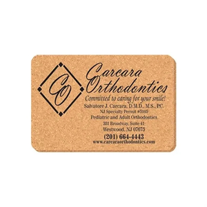 Photo of 4"X6" Rectangle Cork Coasters