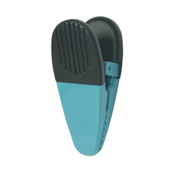 Solid Teal-Black color option for Translucent Magnet Power Clips (1 1/4"X3 1/2")