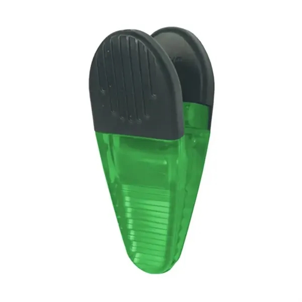 Translucent Green-Black color option for Translucent Magnet Power Clips (1 1/4"X3 1/2")