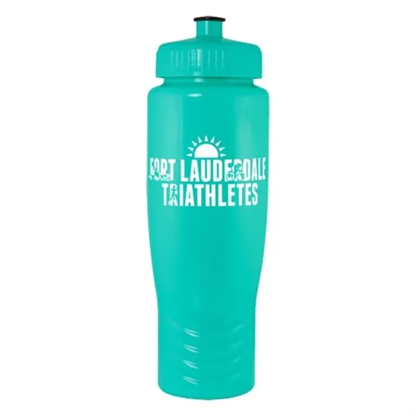 Teal color option for 28 Oz Plastic Fitness Water Bike Bottle