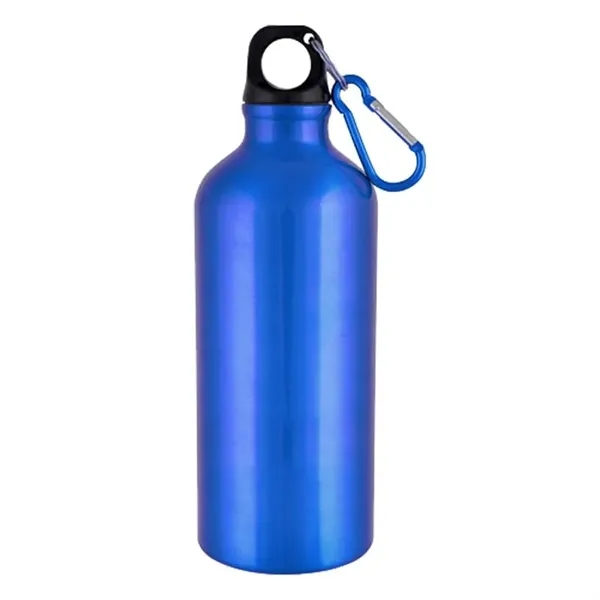 Blue-Black color option for 20 Oz Aluminum Sports Bottle With Twist Off Lid