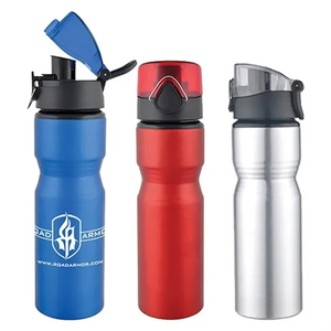 Photo of 25 Oz Aluminum Sports Bottle With Twist Off Lid & Carabiner