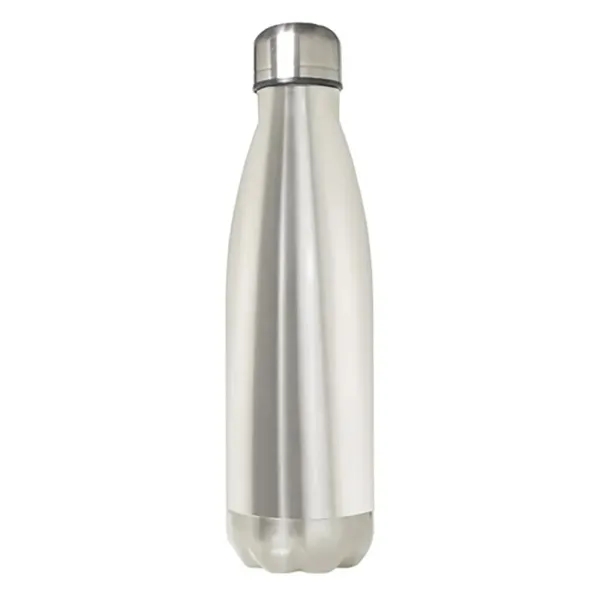 Silver-Silver color option for 17 Oz. Stainless Steel Double Wall Vacuum Bottle