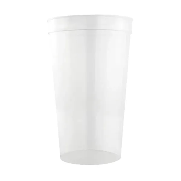 Clear color option for 32 Oz Stadium Cups