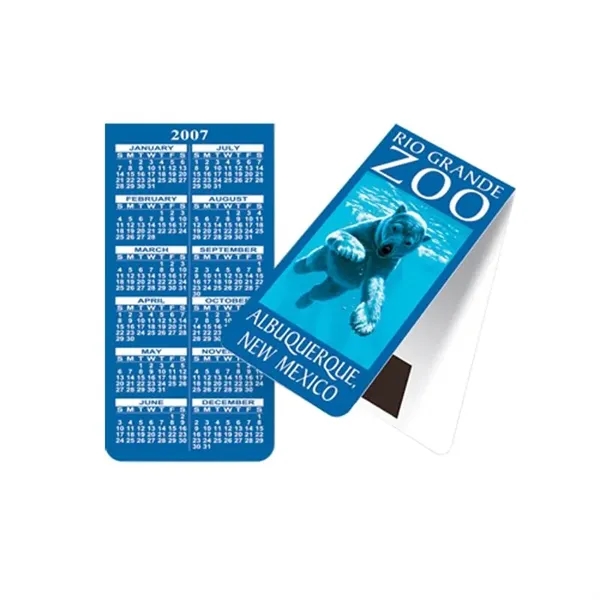 Multi Color color option for 2"X8" Custom Printed Folding Magnetic Bookmarks