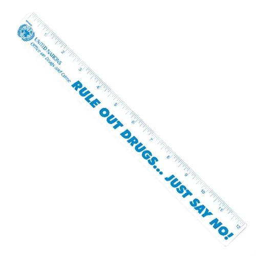 Main photo of Polystyrene Ruler (1 1/4"X12 1/4")