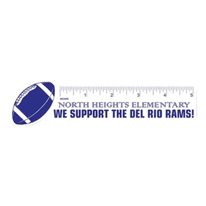 Photo of Football Polystyrene Ruler (1 3/4"X7")