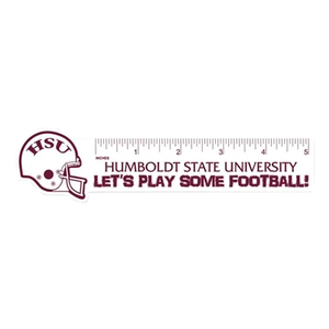 Photo of Football Helmet Polystyrene Ruler (1 3/4"X7")