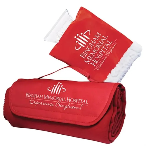 Main photo of Blanket And Ice Scraper Car Set