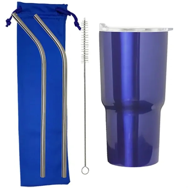 Blue color option for 20 Oz Stainless Steel Tumbler Set
