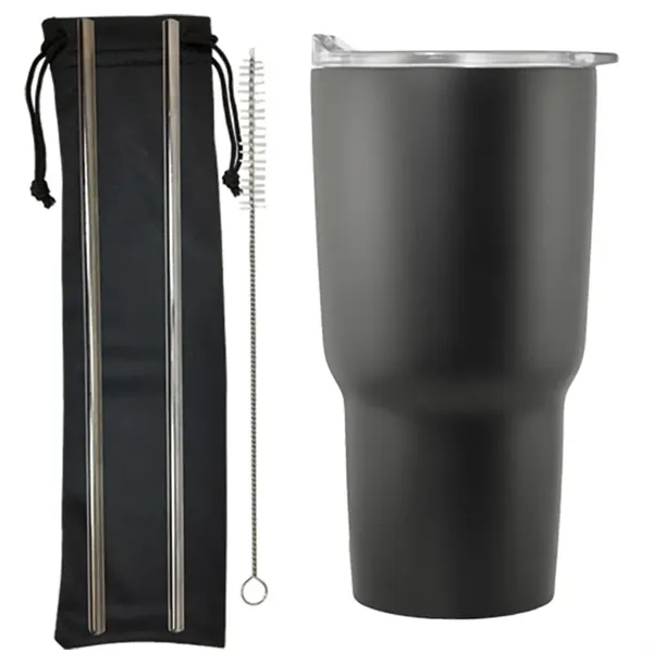 Black color option for 30 Oz Stainless Steel Tumbler Set