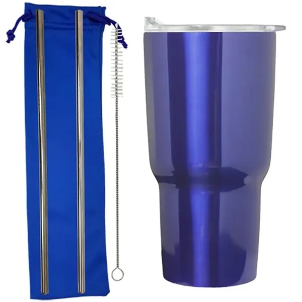 Blue color option for 30 Oz Stainless Steel Tumbler Set
