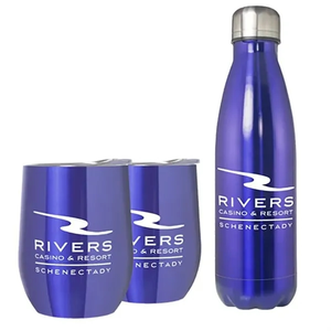 Photo of Stainless Steel Bottle & Goblet Set