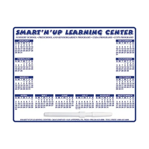 Main photo of 8 1/2" X 11" Custom Printed Memo Board W/Magnets Or Tape