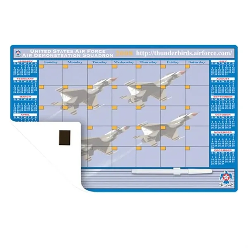 Main photo of 11"X17" Custom Calendar Memo Board With Magnets Or Tape