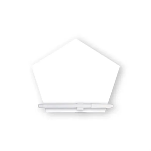 Photo of 8"X8" Church Shape Memo Board W/Magnets Or Tape On Back