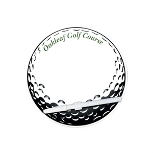 Photo of 8"X8" Round Printed Memo Board W/Magnets Or Tape On Back