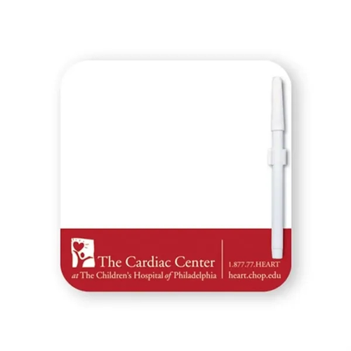 Main photo of 8"X8" Square Custom Printed Memo Board W/Magnets Or Tape