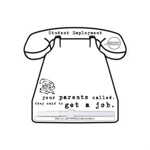 Photo of 8"X8" Telephone Custom Memo Board W/Magnets Or Tape On Back