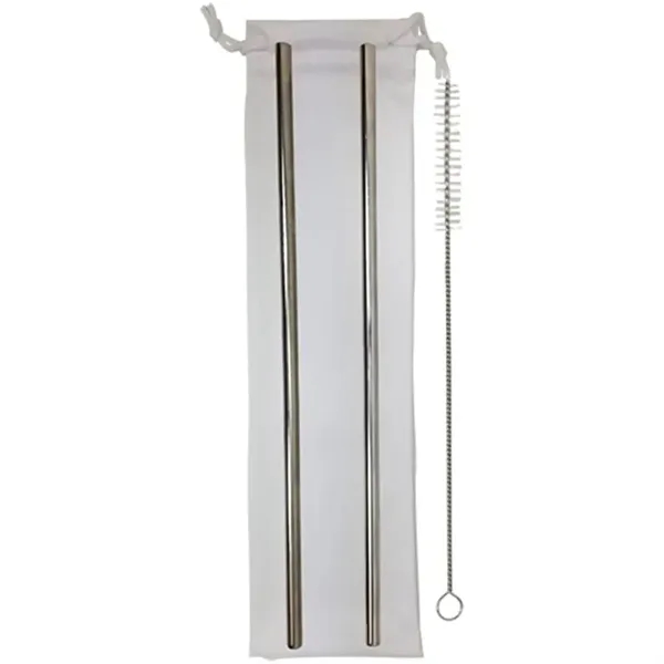 White color option for Stainless Steel Straight Straw Kit
