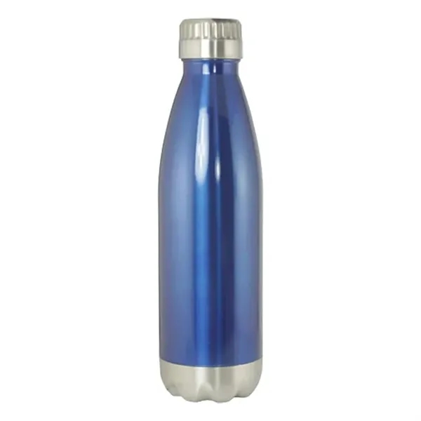 Blue-Silver color option for 16 Oz. Swig Stainless Steel Bottle