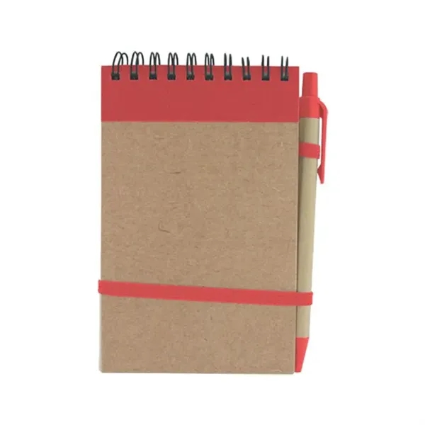 Brown-Red color option for Eco Spiral Notebook