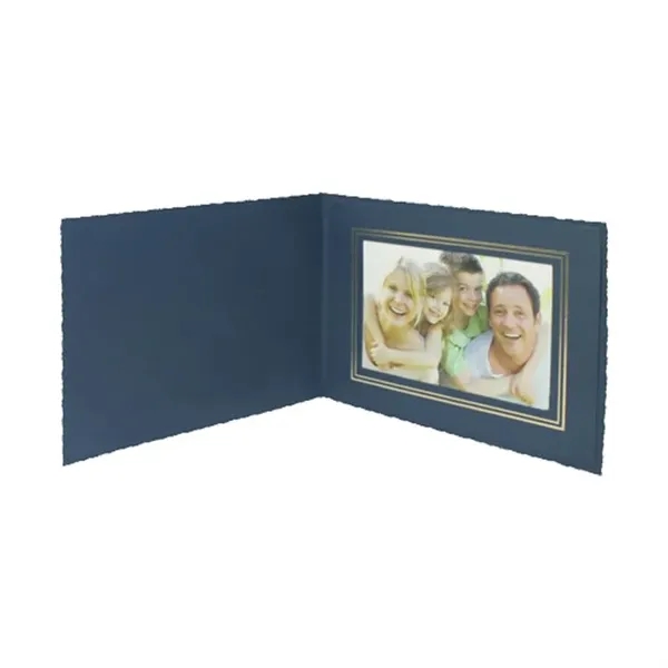 Navy Blue color option for Deckle Edge Frame/Certificate Holder For 6" X 4" Photo