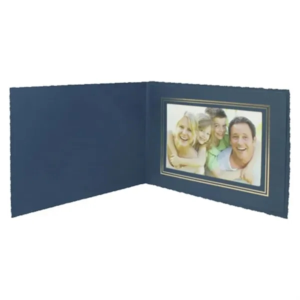 Navy Blue color option for Deckle Edge Frame/Certificate Holder For 7" X 5" Photo