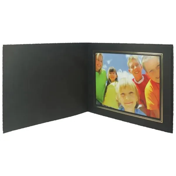 Black color option for Deckle Edge Frame/Certificate Holder For 8" X 10" Photo
